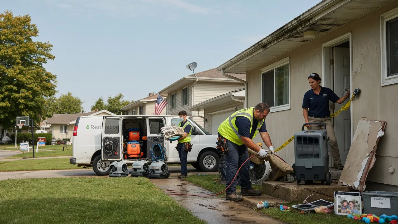 Water Damage Restoration in Oak Ridge, LA near me